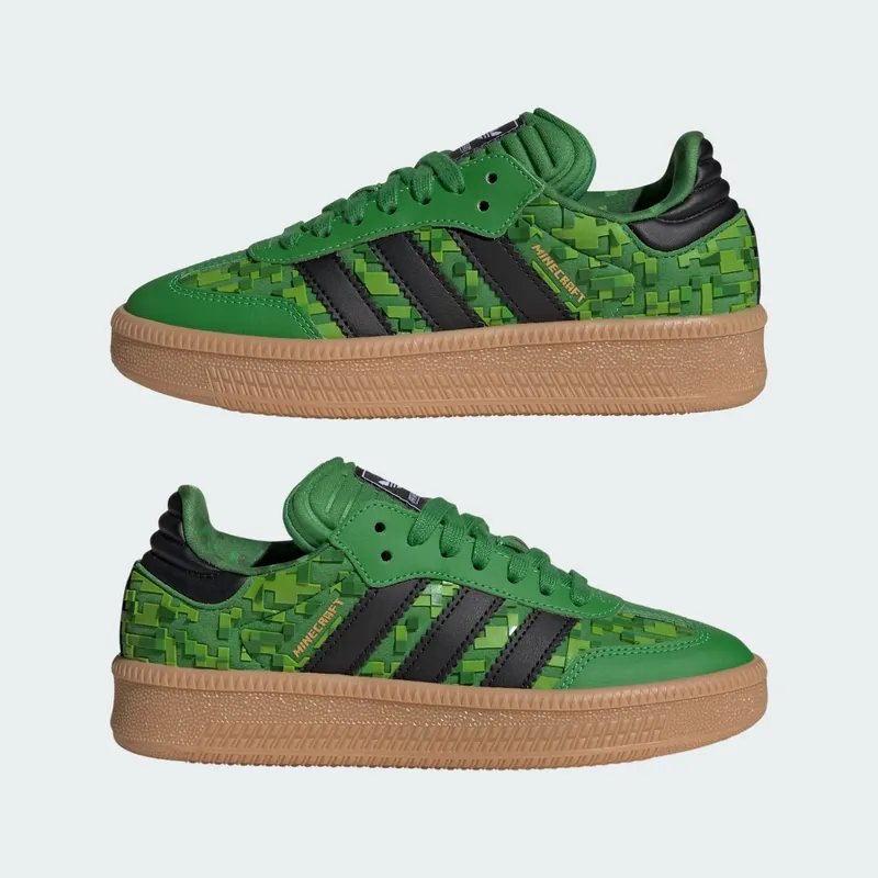Adidas Samba XLG GS “Minecraft Green Black” (IH1732)