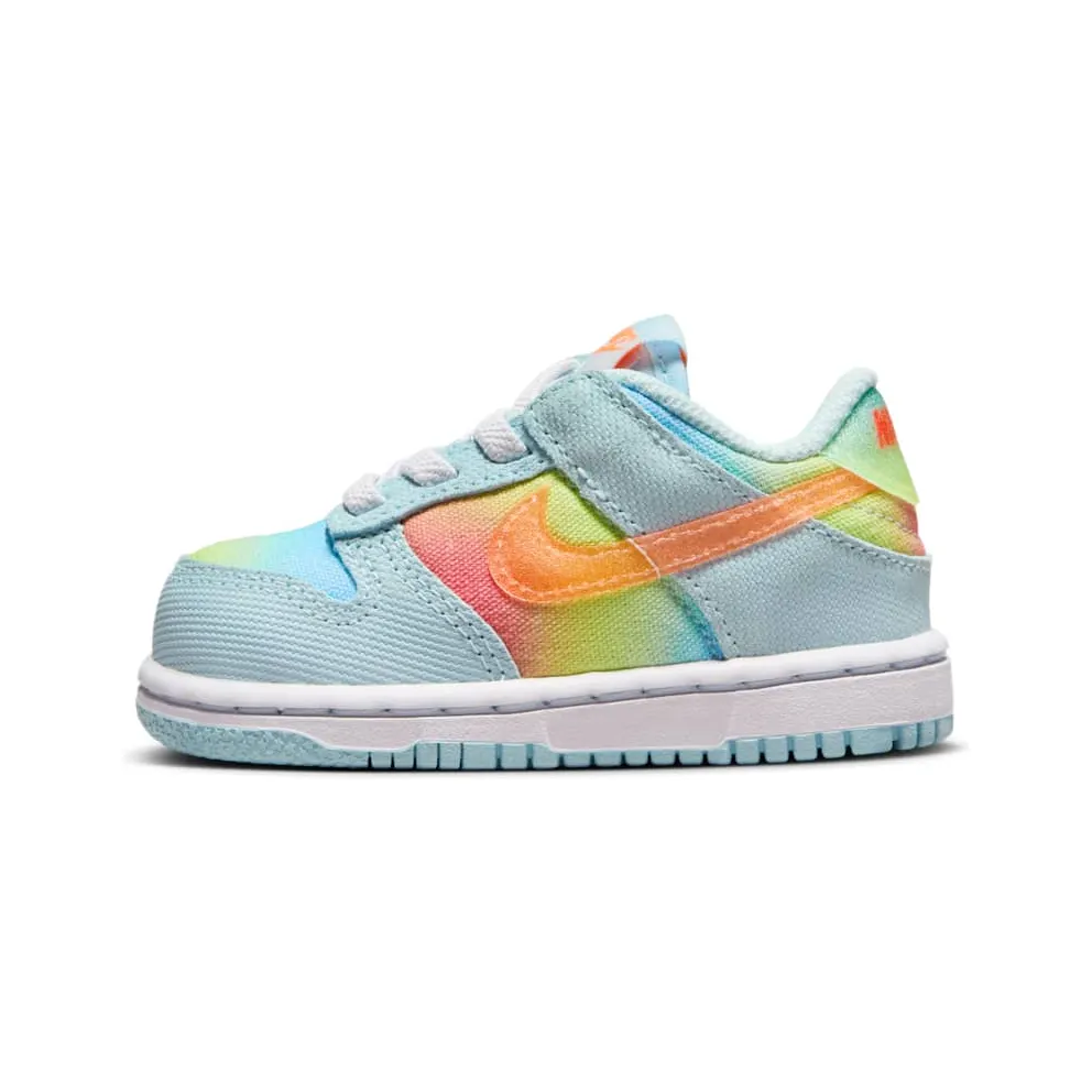 Nike Dunk Low Glacier Blue Light Lemon Twist Aquarius Blue Total Orange (HF4790-474)