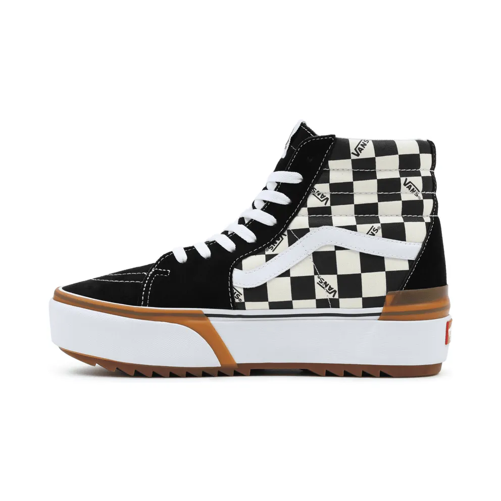 Vans Sk8-Hi Stacked ‘Checkerboard’ Multi/True White (VN0A4BTWVLV)