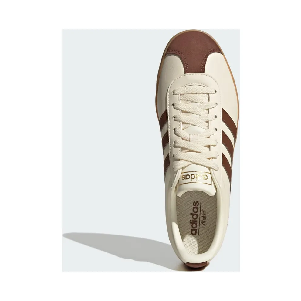 Adidas VL Court 2.0 Shoes Cream White / Preloved Brown / Gum (ID6016)
