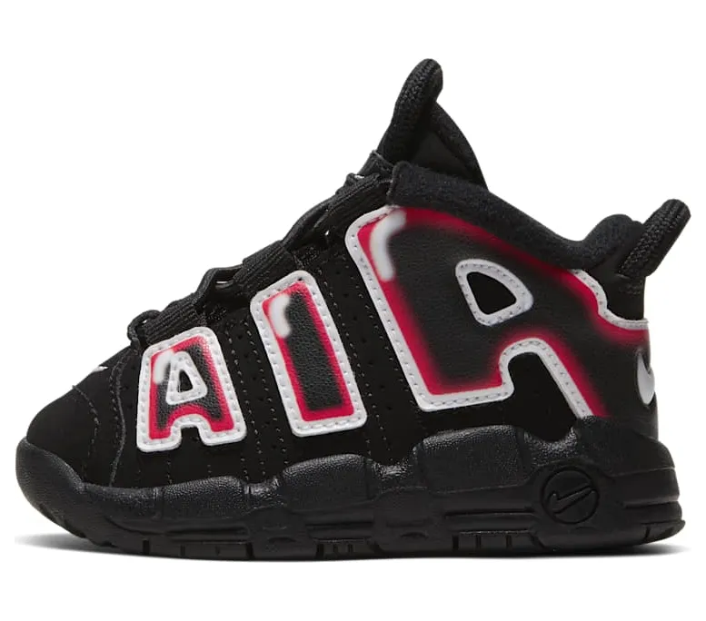 Nike Air More Uptempo TD ‘Laser Crimson’ Black/White/Laser Crimson (CK0825-010)