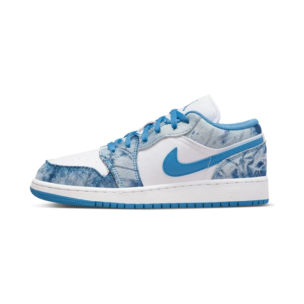 AIR Jordan 1 LOW GS “Acid Wash Denim” (DM8947-100)