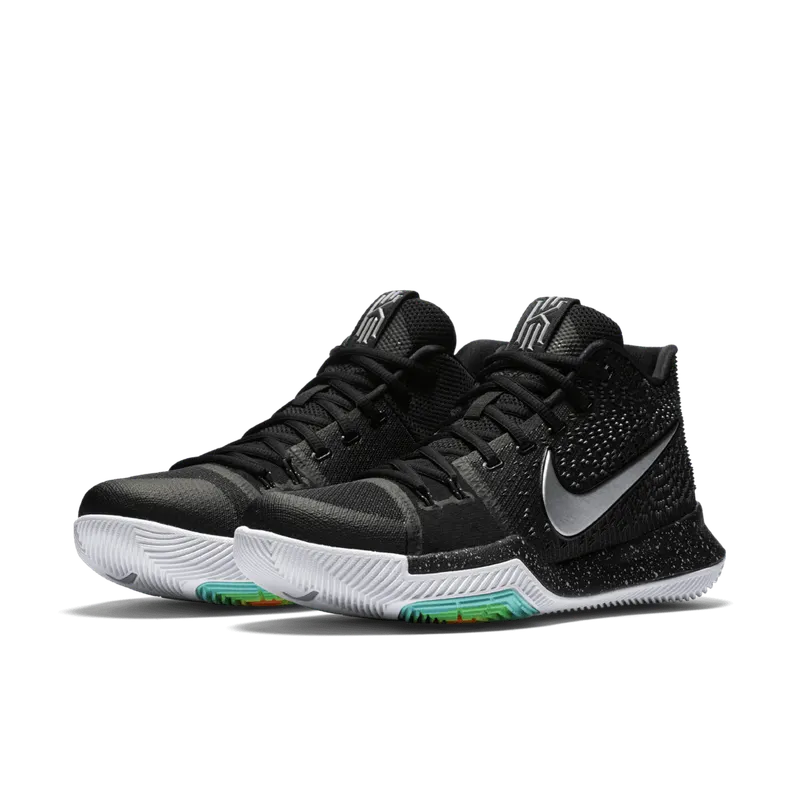 Nike Kyrie 3 Black Ice Black/Total Crimson-Dark Grey-White (852395-018)