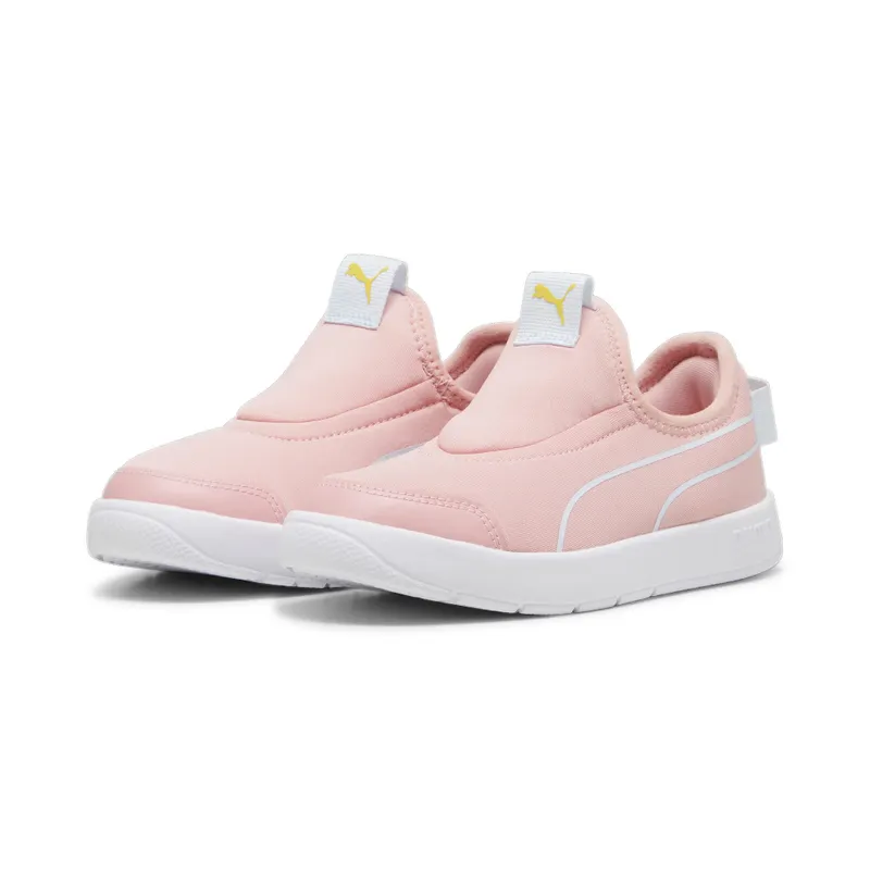 Puma Courtflex v3 “Peach Smoothie / Icy Blue” (398880_02)