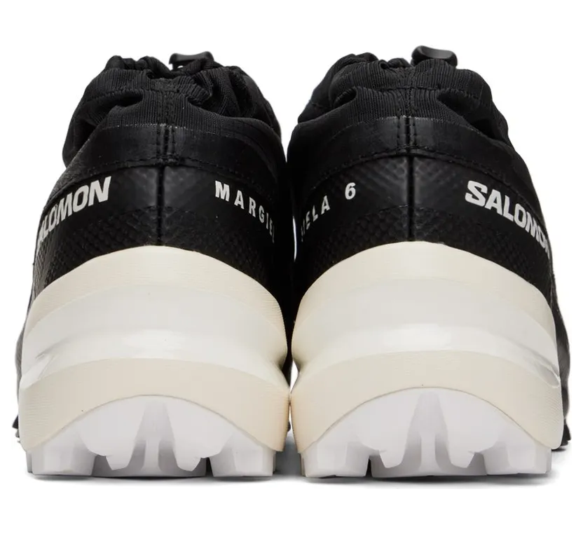 Maison Margiela Black Salomon Edition Cross Low H9426 Magnet/Black/V (S66WS0080 P5133) (2)