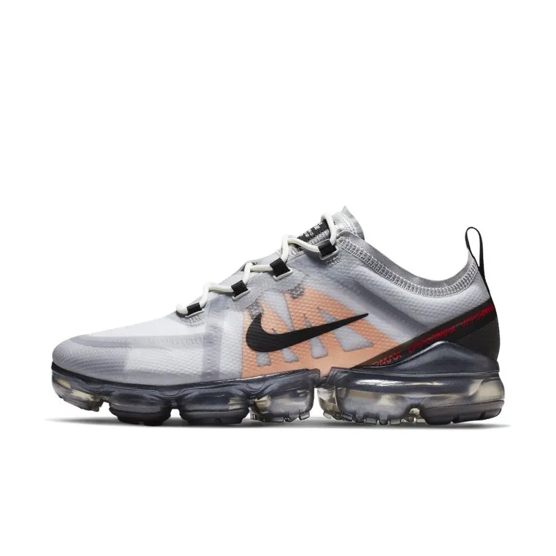 Nike Air VaporMax 2019 Wolf Grey Wolf Grey Pure Platinum Fuel Orange Black (AR6631-006)
