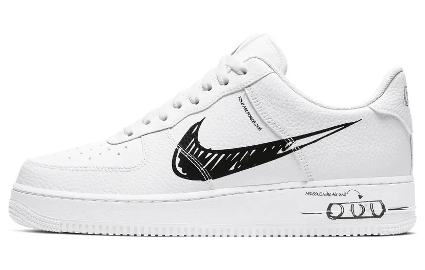 Nike Air Force 1 Low Sketch – Black (CW7581-101)