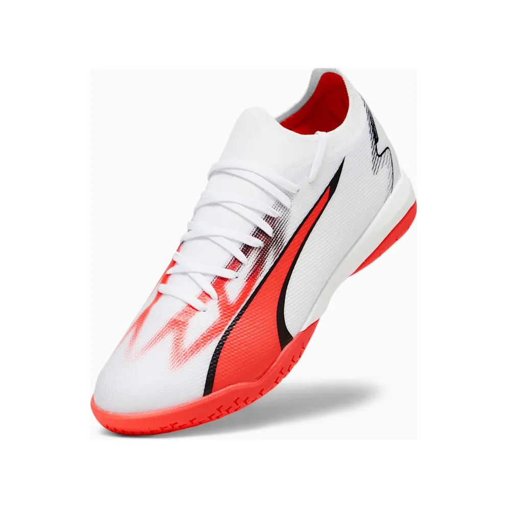 Puma Ultra Match IT White Black Fire Orchid (107522-01)