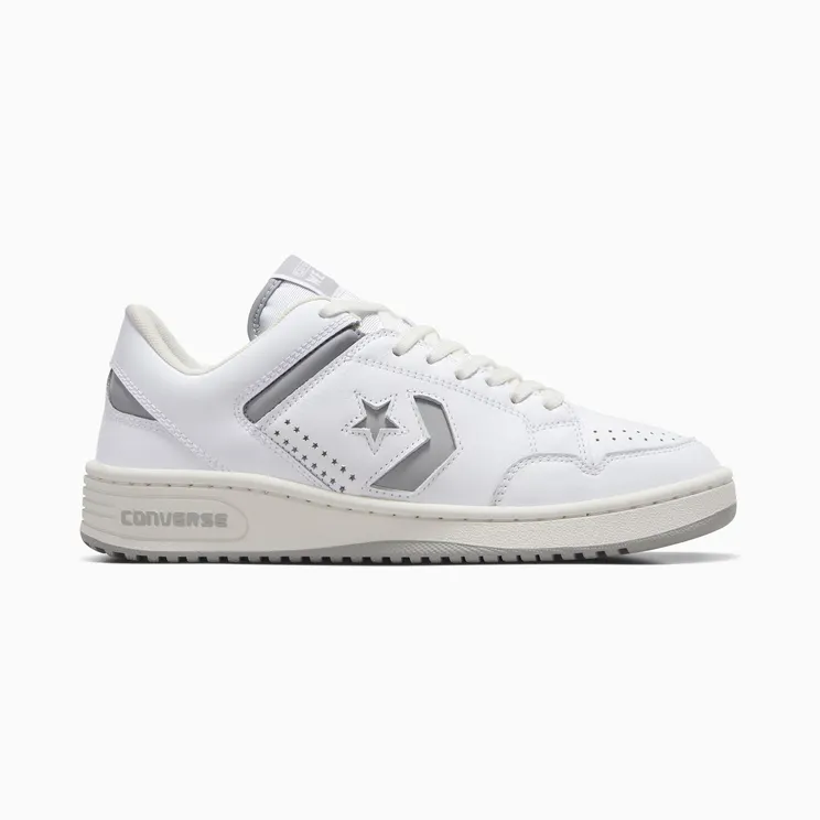 Converse Weapon Leather White/Grey Area/Vintage White (A12335C)