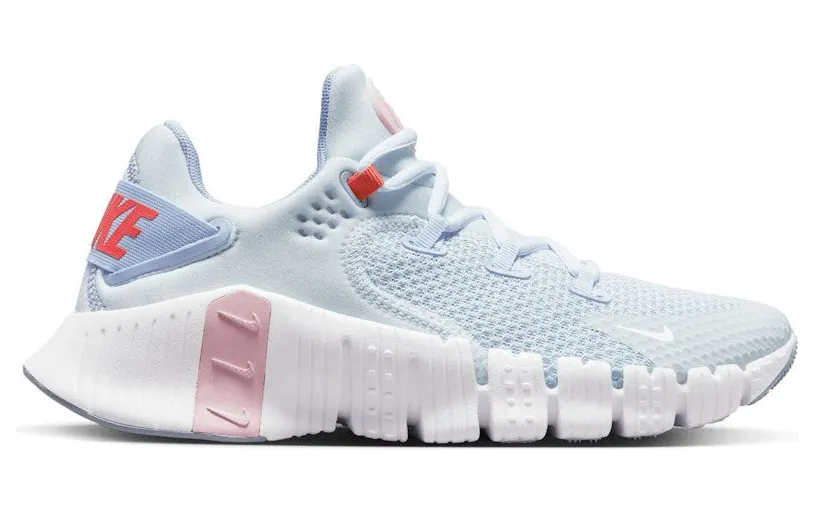 Nike Free Metcon 4 Football Grey Soft Pink (CZ0596-003)