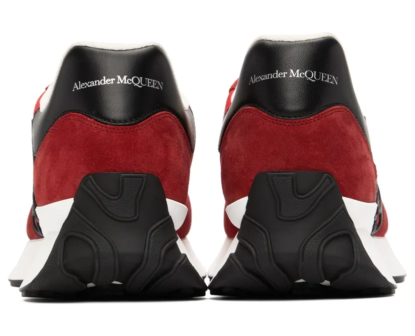 Alexander McQueen Red Sprint Sneakers (688546W4T22) (2)