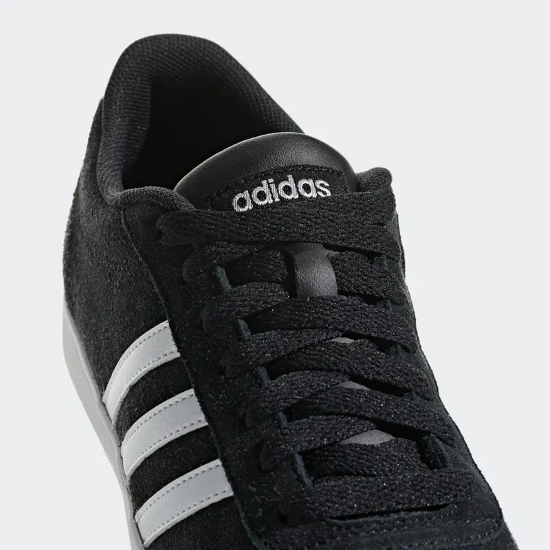Adidas Courtset Core Black / Cloud White / Matte Silver (B44619)
