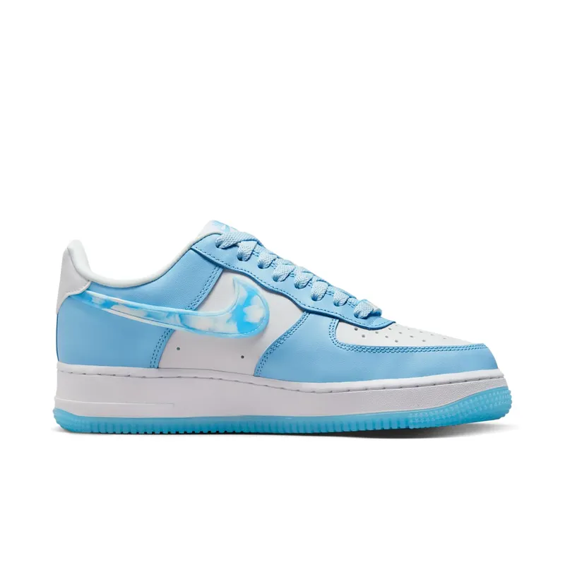 Nike AIR FORCE 1 ’07 LX MNS “Nail Art White Blue” (DX2937-100)