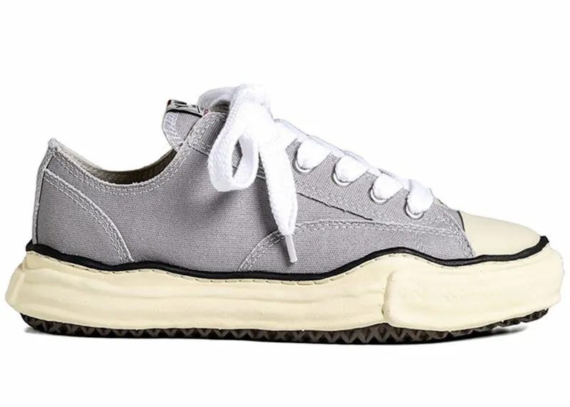 Maison Mihara Yasuhiro Peterson VL OG Sole Canvas Low Grey (A09FW733-GREY)