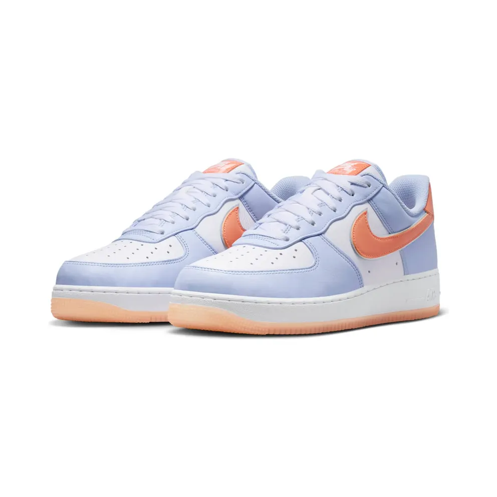Nike Air Force 1 Low ’07 “Hydrogen Blue Orange Frost” (IR1980-407)
