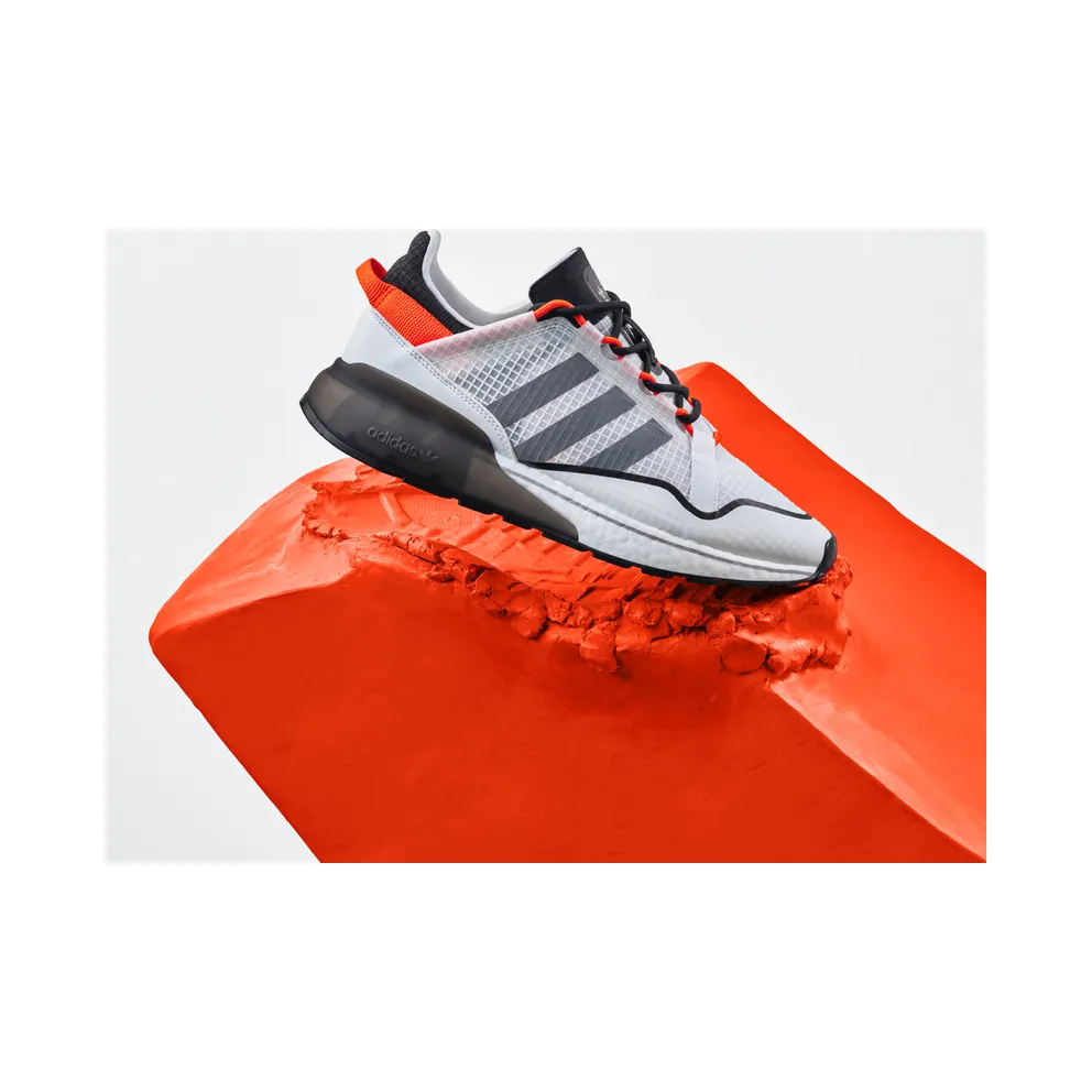 Adidas ZX 2K Boost Pure Cloud White / Grey Three / Orange (H06568)