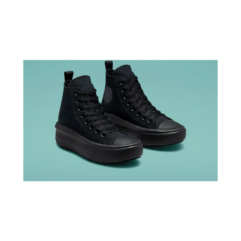 Converse Chuck Taylor All Star Move Platform Black/Black/dk Smoke Grey