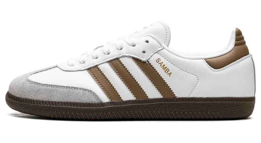 Adidas Samba OG “Cloud White / Brown Desert” (JH8796)
