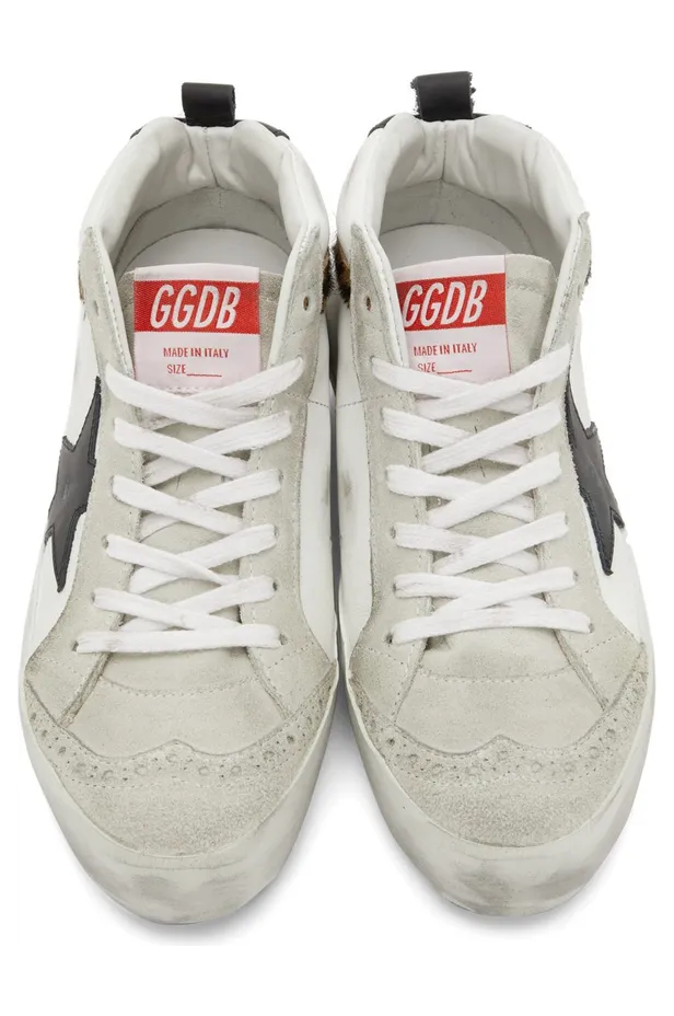 Golden Goose SSENSE Exclusive Mid Star Leopard Sneakers (F00122.F002258.81380) (5)