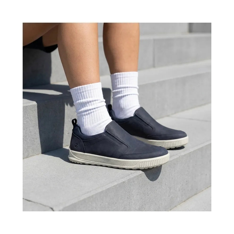 Ecco Byway Slip-On Navy Nubuck (501654-02038)