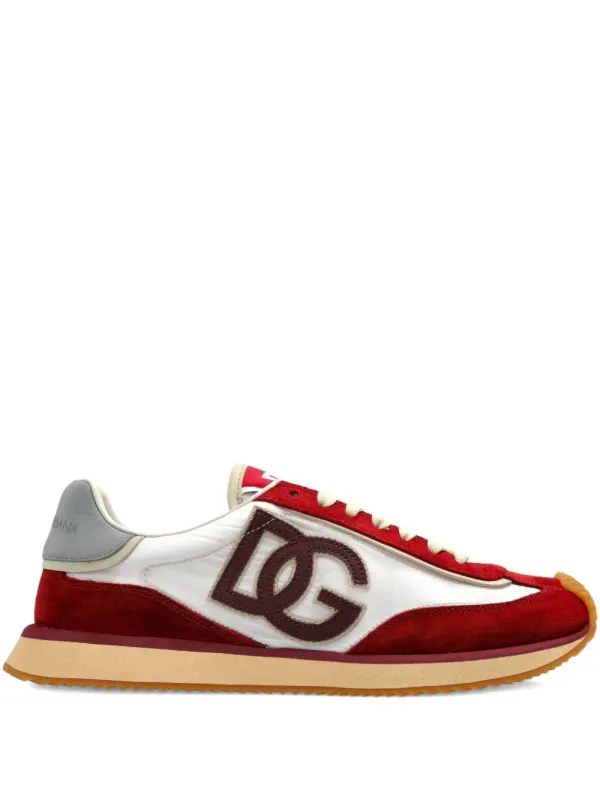 Dolce & Gabbana aus Wildleder mit Logo – Rot (CK2288AI920)