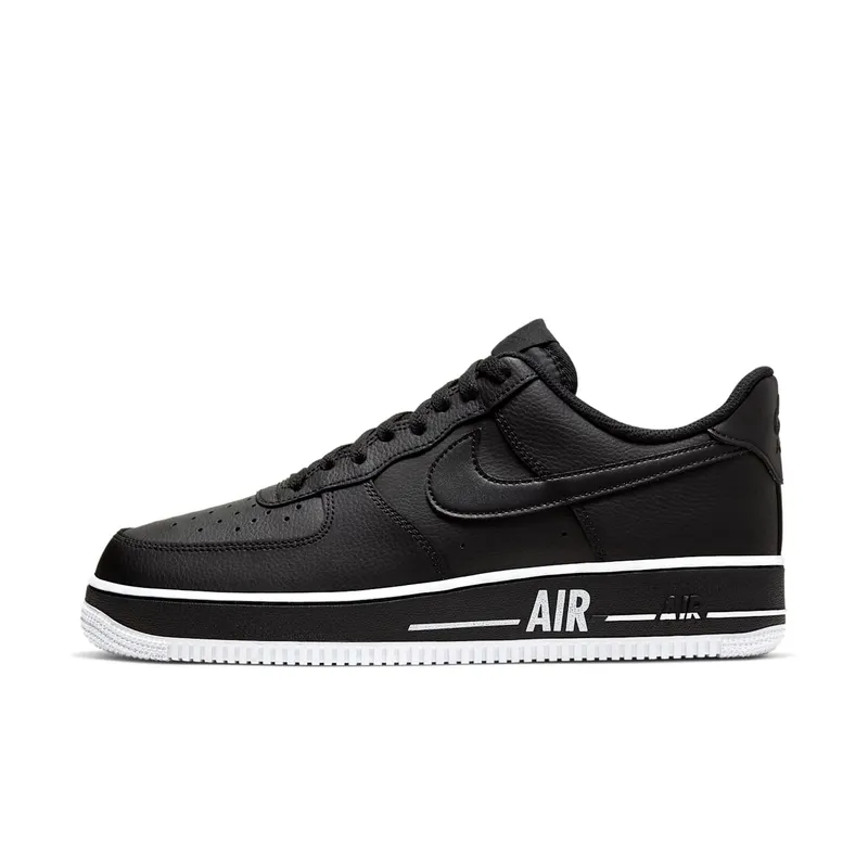 Nike Air Force 1 Low Bold Air Black White Black/White-Black (CJ1393-001)