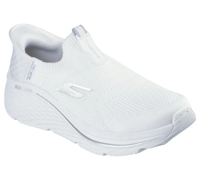 Skechers Slip-ins: Max Cushioning Elite 2.0 Sneaker White/Silver