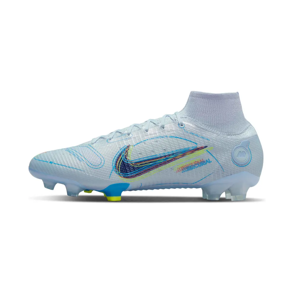 Nike Superfly 8 Elite FG Football Grey Light Marine (DJ2839-054)