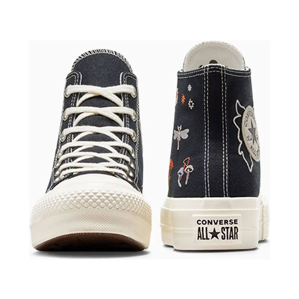 Converse Chuck Taylor All Star Lift Platform Enchanted Garden Black/Black/egret (A07110C)