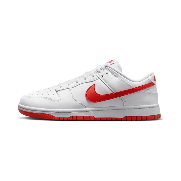 Nike Dunk Low “White / Picante Red” (DV0831-103)