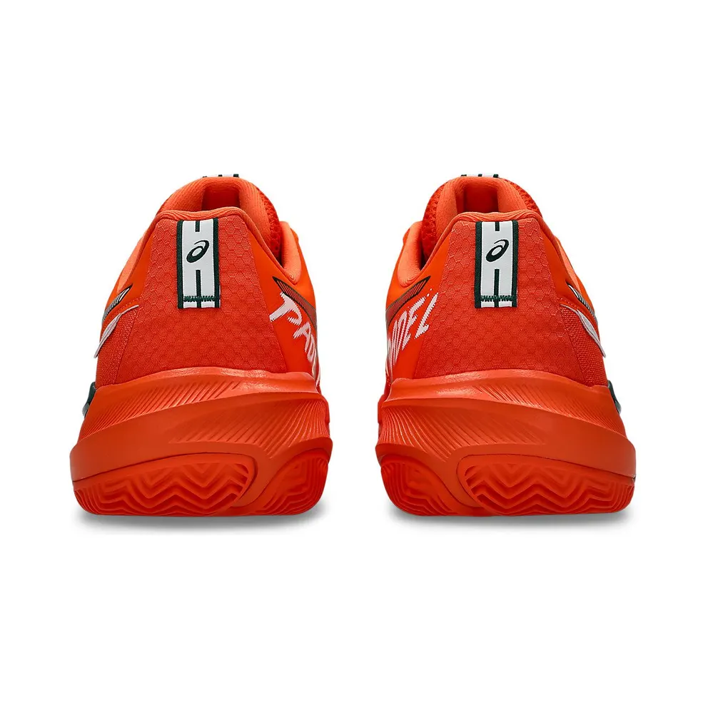 ASICS GEL-CHALLENGER 15 PADEL “Energy Orange / Jewel Green” (1041A511-801)