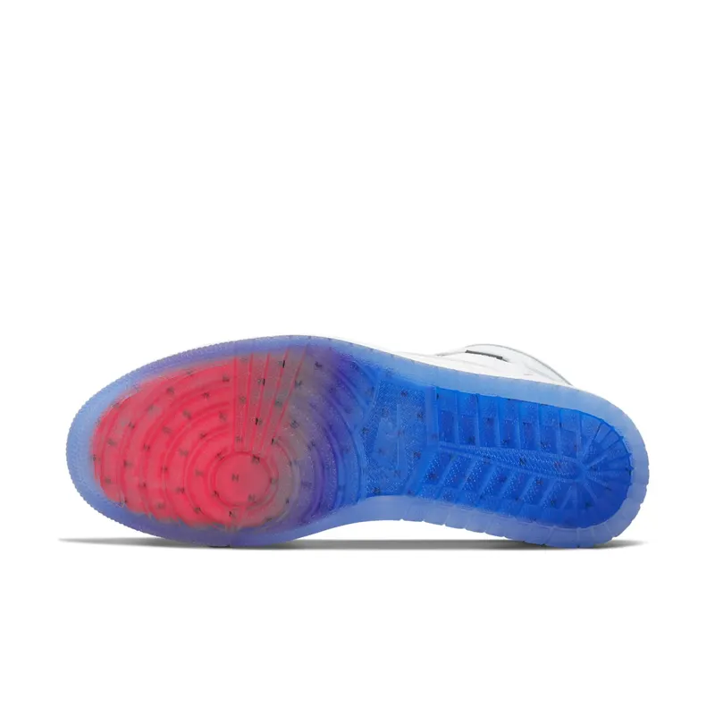 Air Jordan 1 Retro High Zoom White Racer Blue (2020) (CK6637-104)