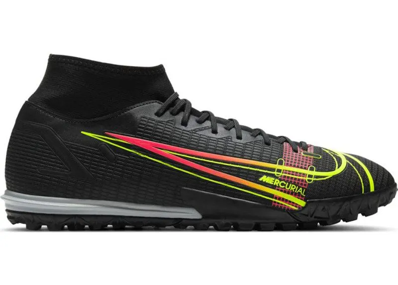 Nike Mercurial Superfly 8 Academy TF Black Cyber (CV0953-090)