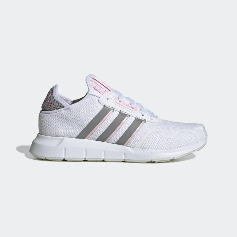 Adidas Swift Run X Cloud White / Charcoal Solid Grey / True Pink (FY5440)
