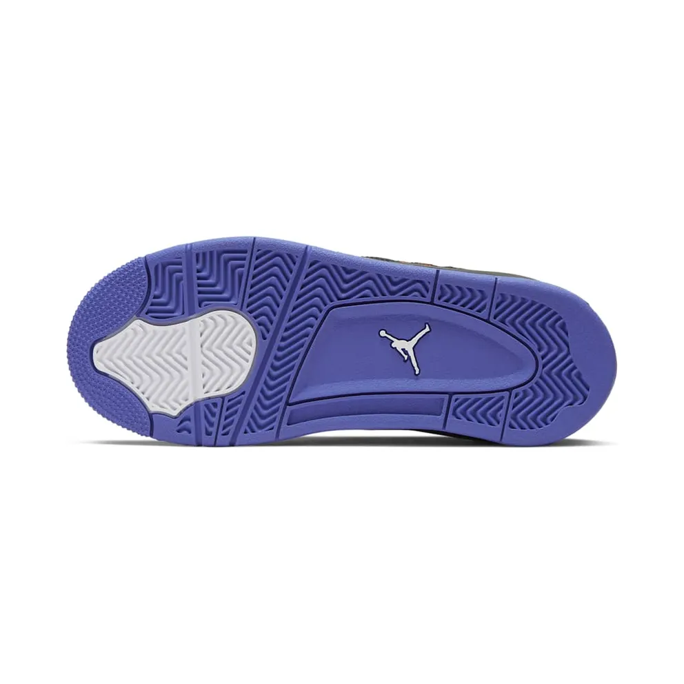 Jordan 4 Retro Black Rush Violet (PS) Black/White-Rush Violet (BQ9042-005)