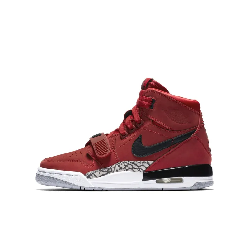 Jordan Legacy 312 Toro (GS) Varsity Red/Black-White (AT4040-601)