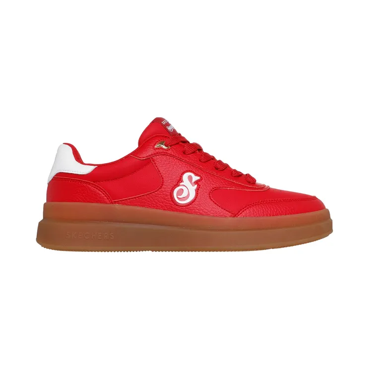 Skechers Snoop Dogg: Courtside “Cali Dudez Red / White” (251200RDW)
