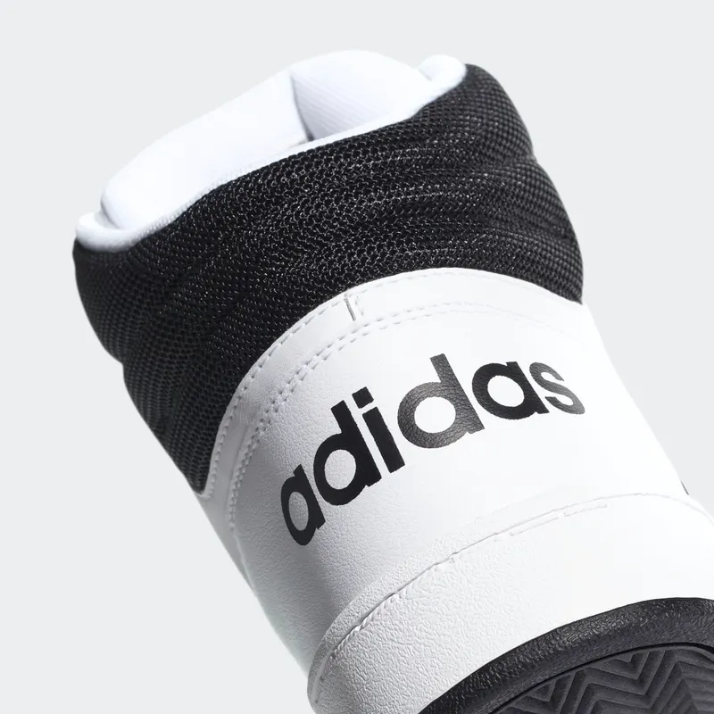 Adidas Neo Hoops 2.0 Mid ‘White Black’ Cloud White/Core Black/Core Black (BB7208)