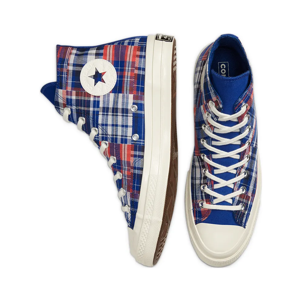 Converse Chuck Taylor All-Star 70s Hi Twisted Prep Blue Rush Blue/University Red (166849C)
