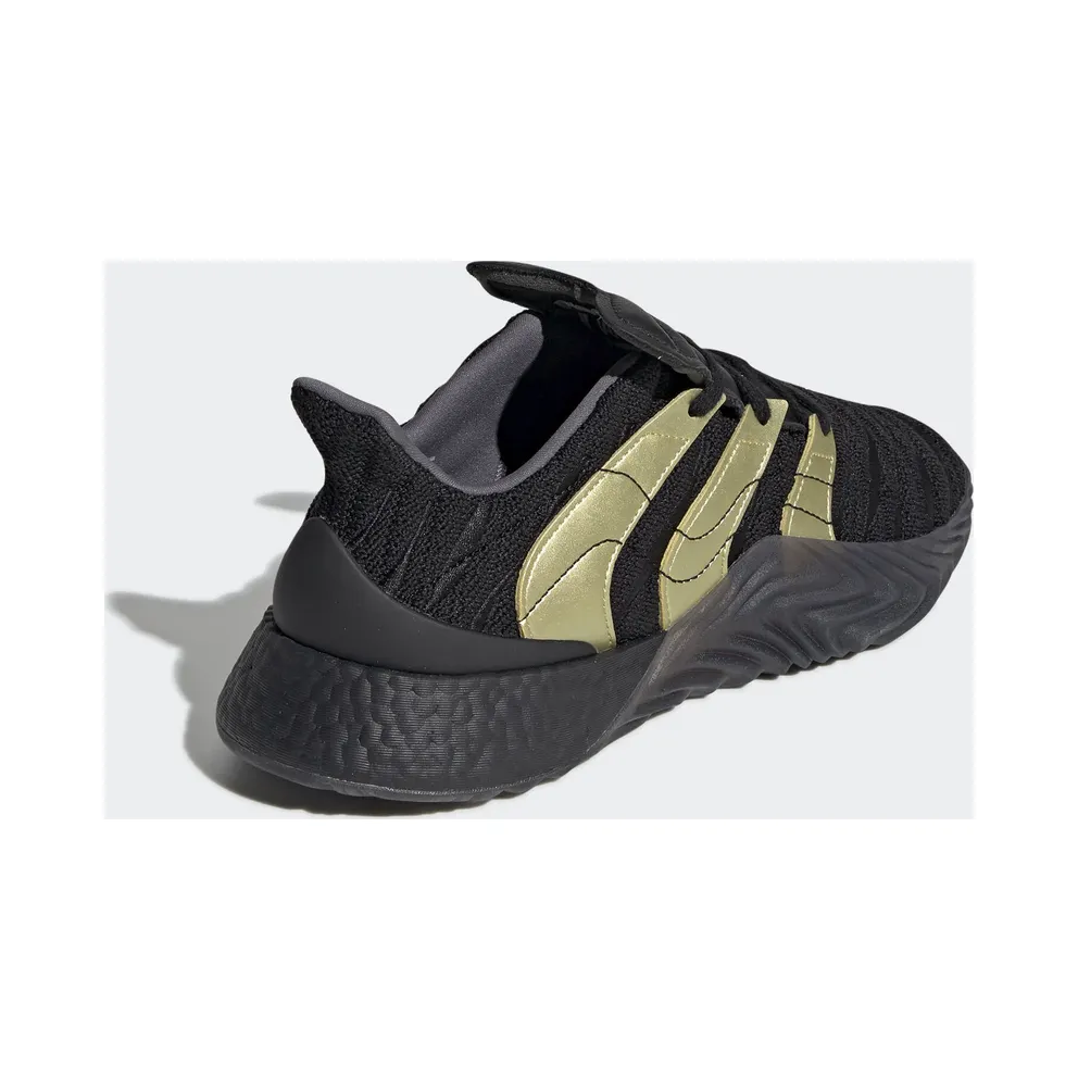 adidas Sobakov Boost Core Black Core Black/Gold Metallic/Carbon (D98155)