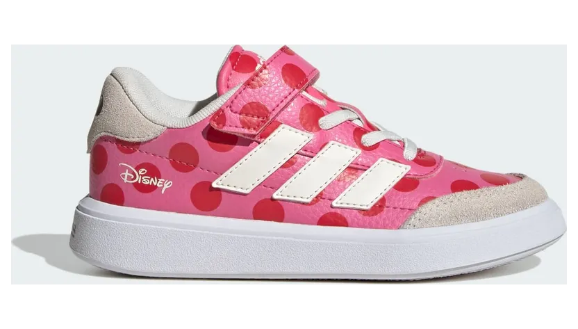 adidas Courtblock Disney Minnie Mouse Pink Fusion Off White Pure Ruby (IH6286)