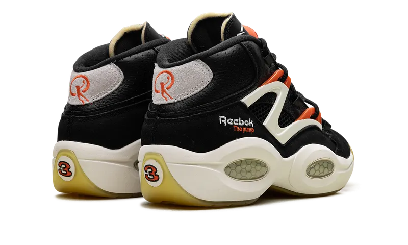 Reebok Question Pump Shoes Core Black / Classic White / Chalk (H06496)