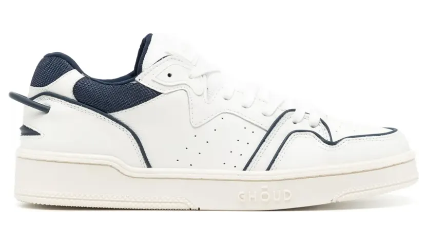 GHŌUD Slider leren sneakers – Wit (SDLMLL04)