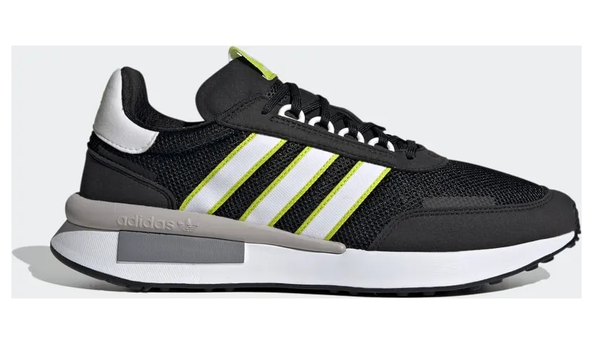 adidas Retroset Core Black / Cloud White / Semi Solar Yellow (FW4772)