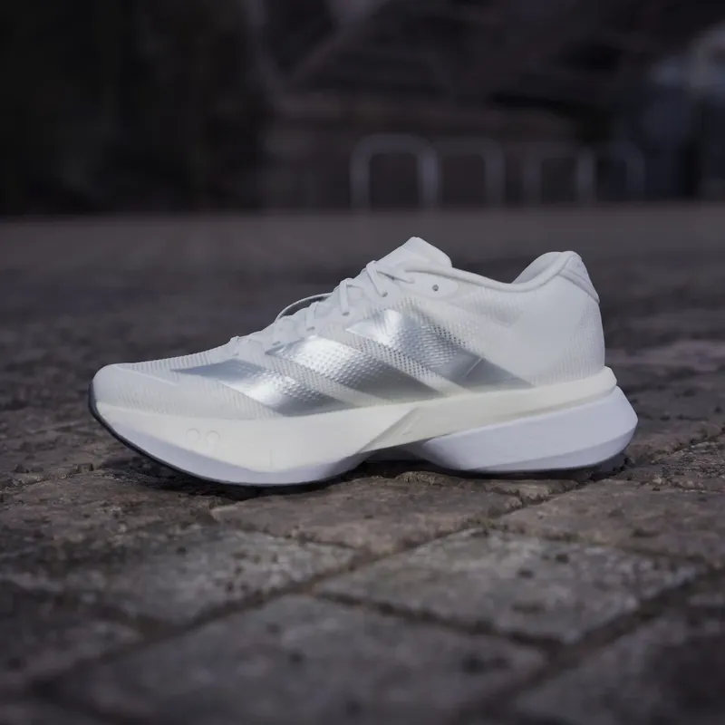 adidas Adizero Boston 13 Cloud White Matte Silver Dash Grey (JS4948)