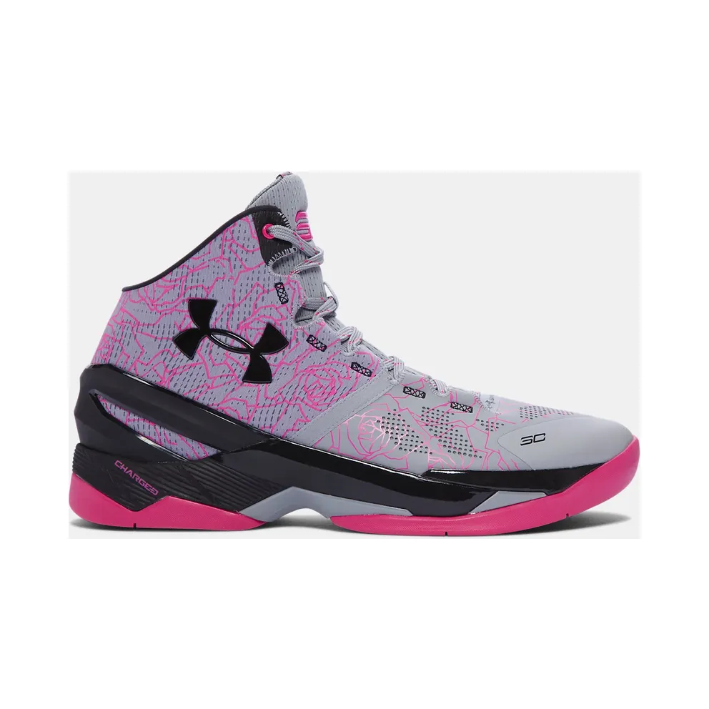 Under Armour UA Curry 2 Mothers Day Light Grey/Black – Pink (1259007-037)
