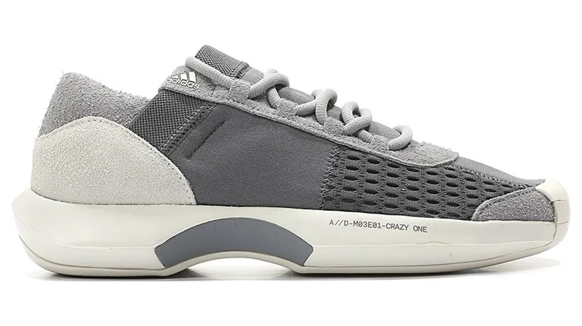 Adidas Crazy 1 ADV ‘Grey’ Grey/Grey/Power Red (cq1868)