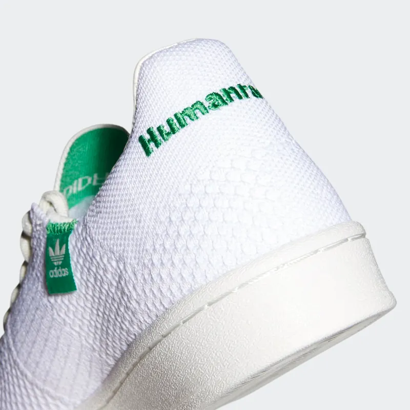 adidas Pharrell Williams Primeknit Superstar Core White / Core White / Vivid Green (GX0194)