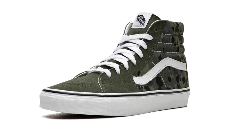 Vans SK8-Hi “Rain Camo Green” (VN0007NSBGK)