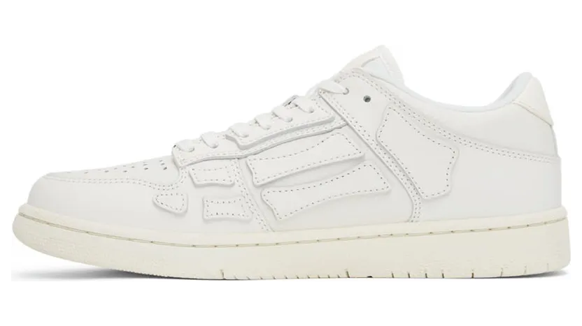 AMIRI White Skel Top Low Sneakers (PS22MFS003-194) (3)